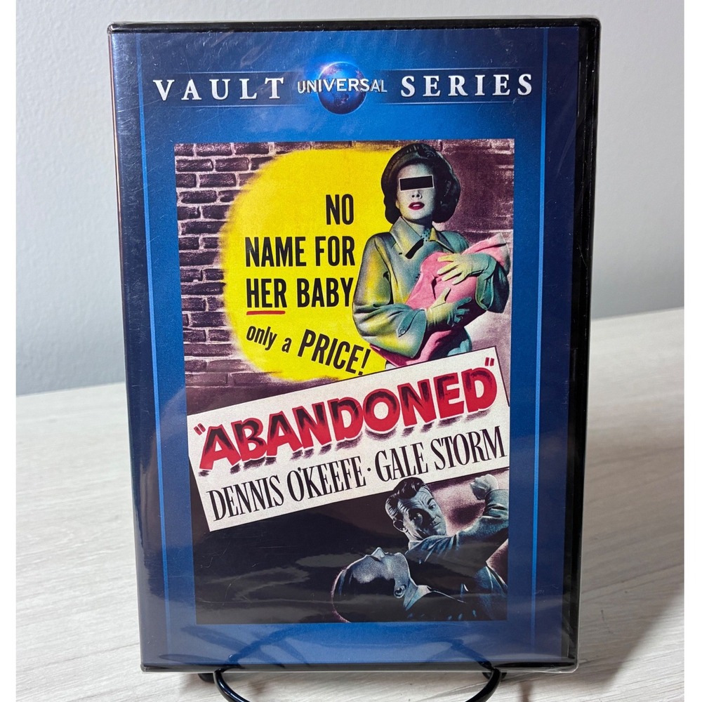 NEW Abandoned 1949 DVD Universal Vault Series Dennis OKeefe Gale Storm Film Noir
